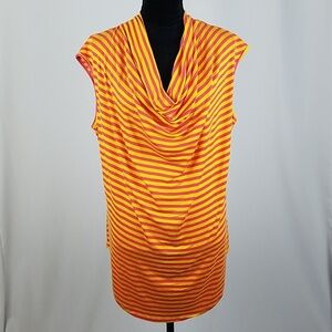 Fenn Wright Manson plus size 2X striped blouse